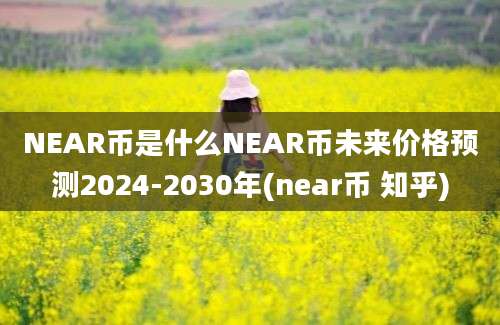 NEAR币是什么NEAR币未来价格预测2024-2030年(near币 知乎)