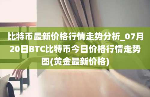 比特币最新价格行情走势分析_07月20日BTC比特币今日价格行情走势图(黄金最新价格)