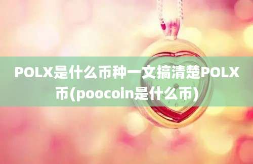 POLX是什么币种一文搞清楚POLX币(poocoin是什么币)