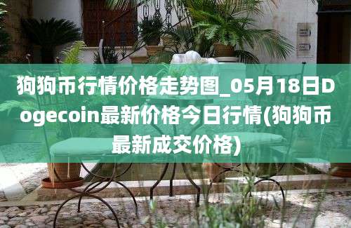 狗狗币行情价格走势图_05月18日Dogecoin最新价格今日行情(狗狗币最新成交价格)