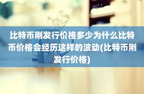 比特币刚发行价格多少为什么比特币价格会经历这样的波动(比特币刚发行价格)