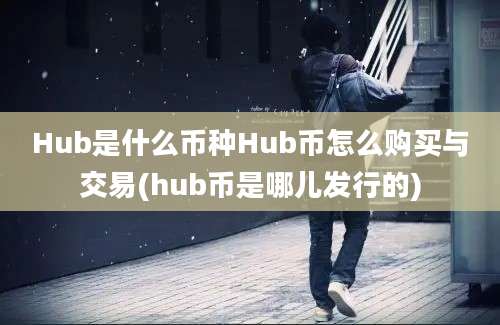 Hub是什么币种Hub币怎么购买与交易(hub币是哪儿发行的)