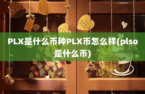 PLX是什么币种PLX币怎么样(plso是什么币)