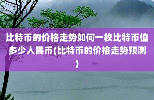 比特币的价格走势如何一枚比特币值多少人民币(比特币的价格走势预测)