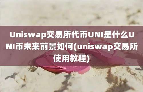 Uniswap交易所代币UNI是什么UNI币未来前景如何(uniswap交易所使用教程)