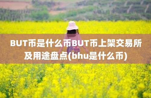 BUT币是什么币BUT币上架交易所及用途盘点(bhu是什么币)