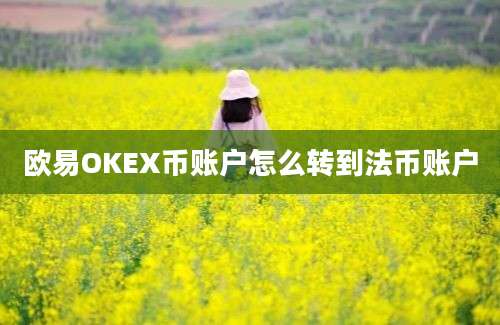 欧易OKEX币账户怎么转到法币账户