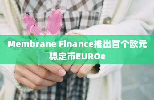 Membrane Finance推出首个欧元稳定币EUROe