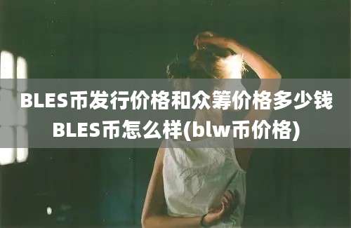 BLES币发行价格和众筹价格多少钱BLES币怎么样(blw币价格)