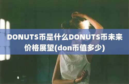 DONUTS币是什么DONUTS币未来价格展望(don币值多少)