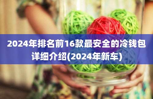 2024年排名前16款最安全的冷钱包详细介绍(2024年新车)