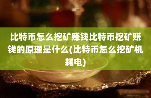 比特币怎么挖矿赚钱比特币挖矿赚钱的原理是什么(比特币怎么挖矿机耗电)