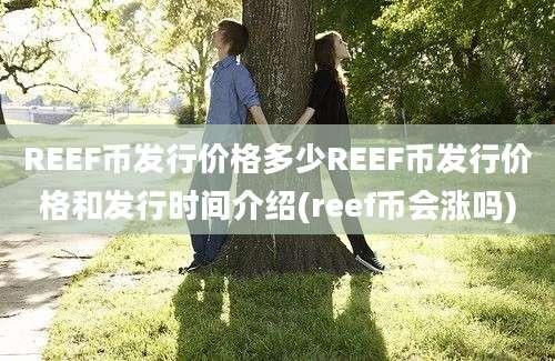 REEF币发行价格多少REEF币发行价格和发行时间介绍(reef币会涨吗)