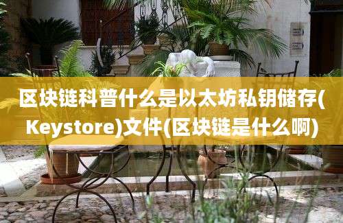 区块链科普什么是以太坊私钥储存(Keystore)文件(区块链是什么啊)