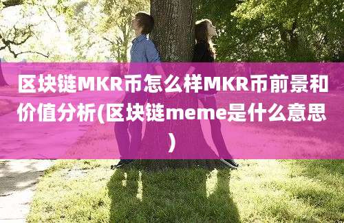 区块链MKR币怎么样MKR币前景和价值分析(区块链meme是什么意思)