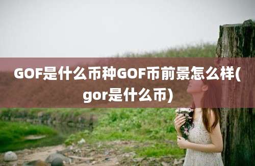 GOF是什么币种GOF币前景怎么样(gor是什么币)