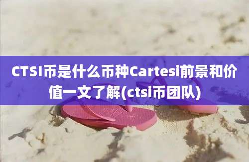 CTSI币是什么币种Cartesi前景和价值一文了解(ctsi币团队)