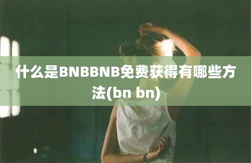 什么是BNBBNB免费获得有哪些方法(bn bn)