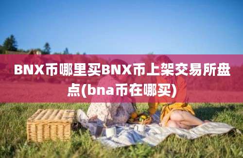 BNX币哪里买BNX币上架交易所盘点(bna币在哪买)