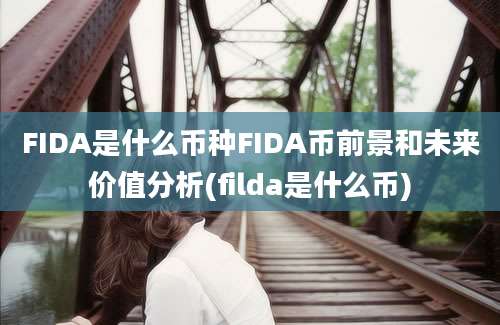 FIDA是什么币种FIDA币前景和未来价值分析(filda是什么币)