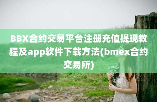 BBX合约交易平台注册充值提现教程及app软件下载方法(bmex合约交易所)