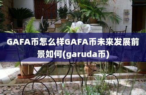 GAFA币怎么样GAFA币未来发展前景如何(garuda币)