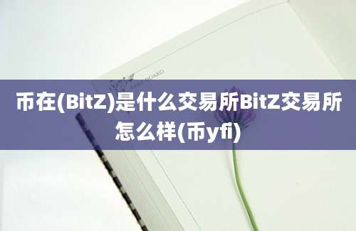 币在(BitZ)是什么交易所BitZ交易所怎么样(币yfi)