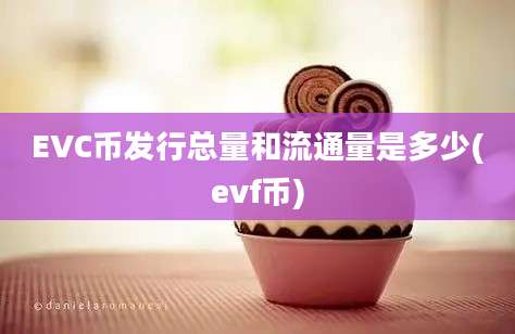 EVC币发行总量和流通量是多少(evf币)