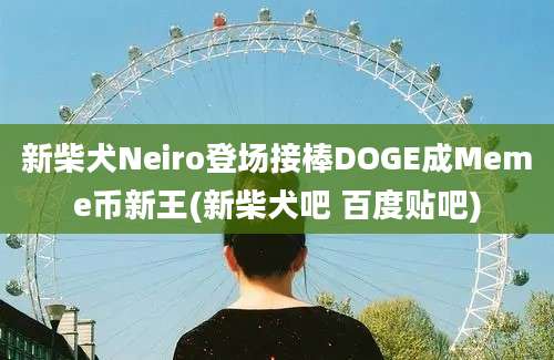 新柴犬Neiro登场接棒DOGE成Meme币新王(新柴犬吧 百度贴吧)