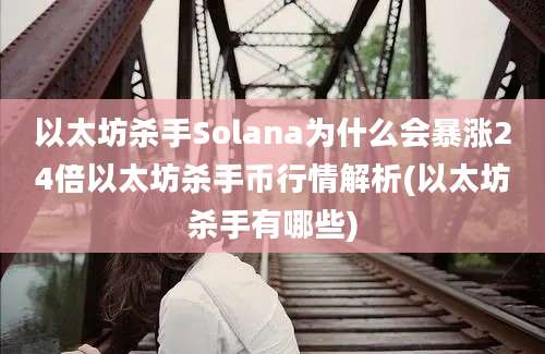 以太坊杀手Solana为什么会暴涨24倍以太坊杀手币行情解析(以太坊杀手有哪些)