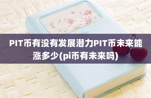 PIT币有没有发展潜力PIT币未来能涨多少(pi币有未来吗)