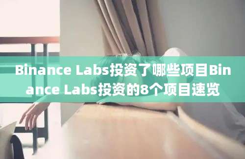 Binance Labs投资了哪些项目Binance Labs投资的8个项目速览