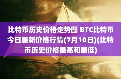 比特币历史价格走势图 BTC比特币今日最新价格行情(7月10日)(比特币历史价格最高和最低)