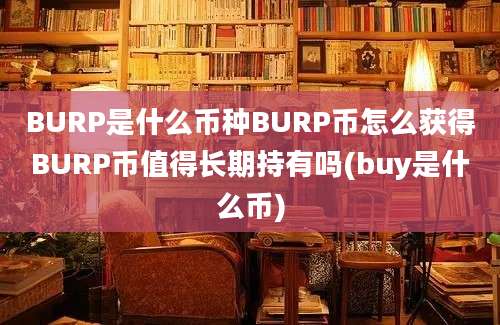 BURP是什么币种BURP币怎么获得BURP币值得长期持有吗(buy是什么币)