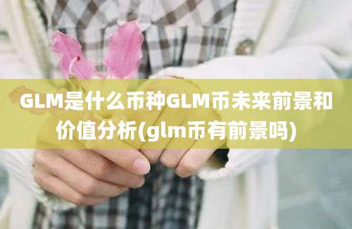 GLM是什么币种GLM币未来前景和价值分析(glm币有前景吗)