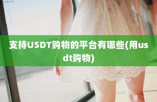 支持USDT购物的平台有哪些(用usdt购物)