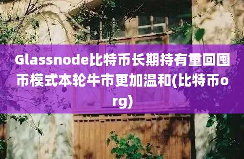 Glassnode比特币长期持有重回囤币模式本轮牛市更加温和(比特币org)