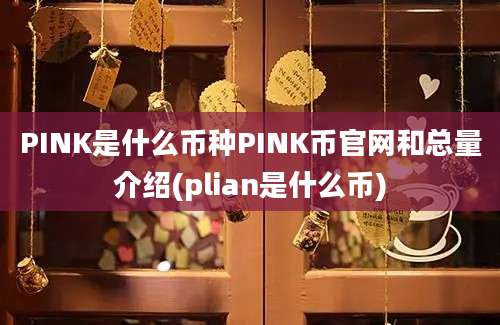 PINK是什么币种PINK币官网和总量介绍(plian是什么币)