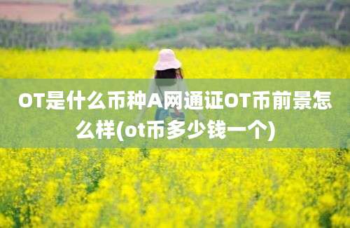 OT是什么币种A网通证OT币前景怎么样(ot币多少钱一个)