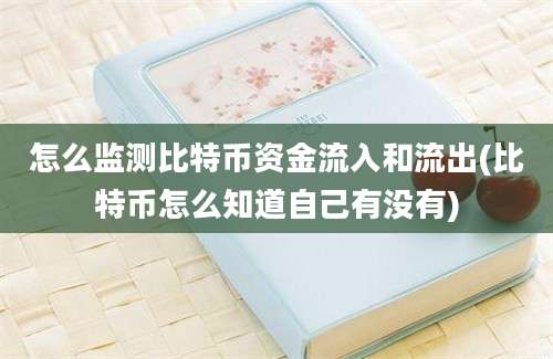 怎么监测比特币资金流入和流出(比特币怎么知道自己有没有)