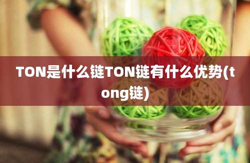 TON是什么链TON链有什么优势(tong链)