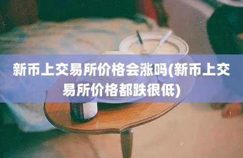 新币上交易所价格会涨吗(新币上交易所价格都跌很低)