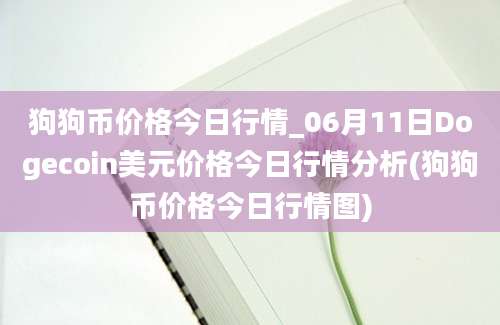 狗狗币价格今日行情_06月11日Dogecoin美元价格今日行情分析(狗狗币价格今日行情图)