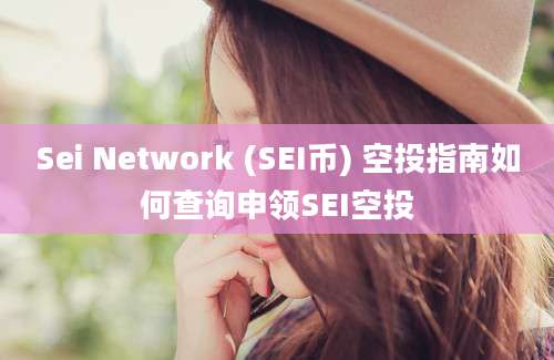 Sei Network (SEI币) 空投指南如何查询申领SEI空投