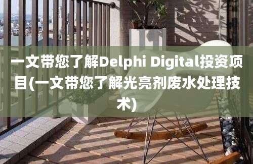 一文带您了解Delphi Digital投资项目(一文带您了解光亮剂废水处理技术)