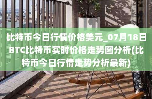 比特币今日行情价格美元_07月18日BTC比特币实时价格走势图分析(比特币今日行情走势分析最新)