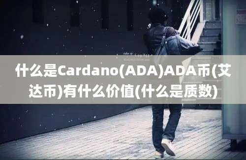 什么是Cardano(ADA)ADA币(艾达币)有什么价值(什么是质数)