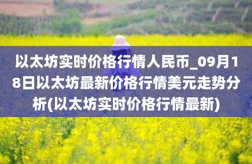 以太坊实时价格行情人民币_09月18日以太坊最新价格行情美元走势分析(以太坊实时价格行情最新)