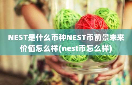 NEST是什么币种NEST币前景未来价值怎么样(nest币怎么样)