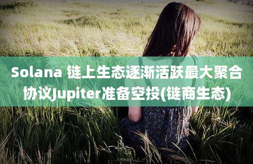 Solana 链上生态逐渐活跃最大聚合协议Jupiter准备空投(链商生态)